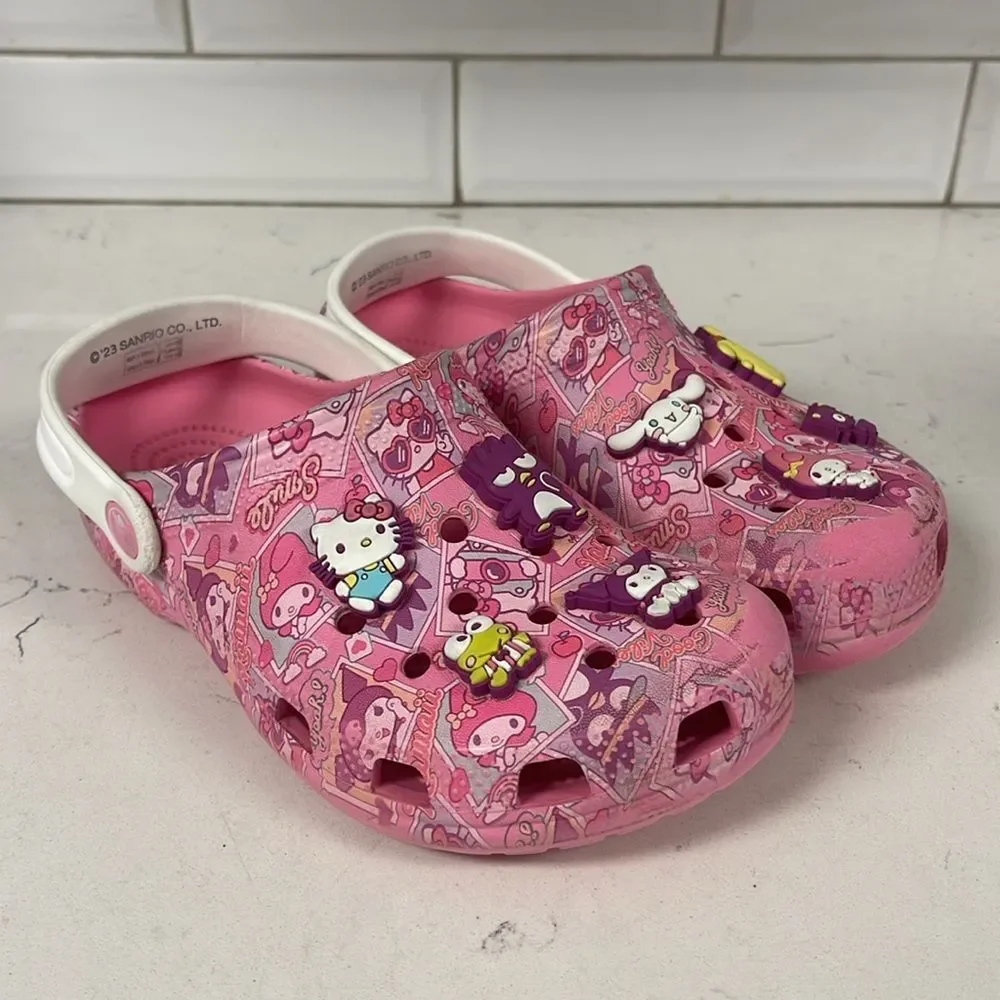 Crocs Children's Crocs Classic Hello Kitty and Friends Size 3 Junior